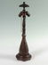 UNIQUE POPPY LEADED GLASS TABLE LAMP - 10