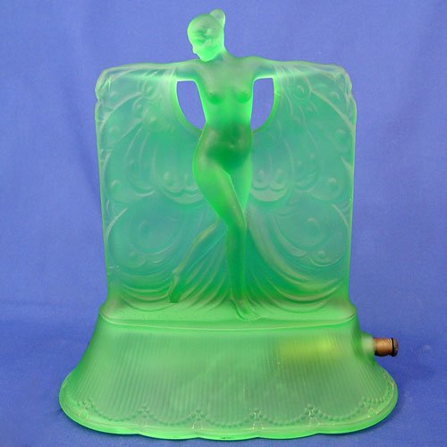 McKEE GLASS ''DANSE DE LUMIER ART DECO BOUDOIR LA - 2