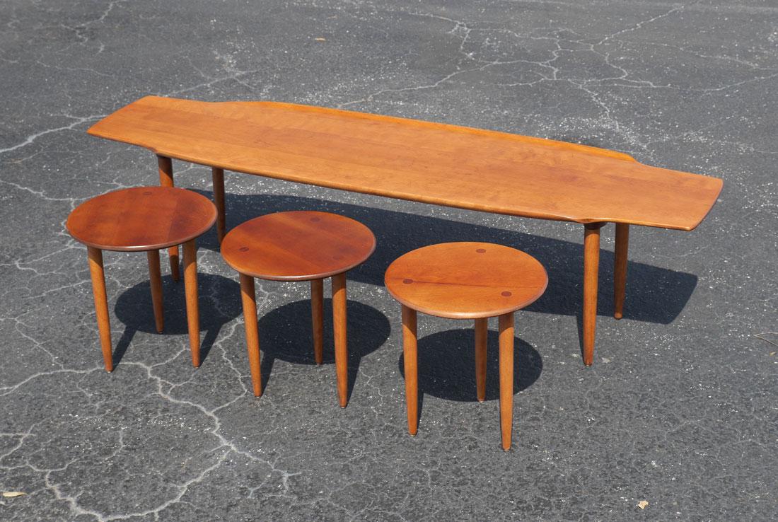 Conant ball surfboard coffee table deals