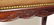 14: CARVED MAHOGANY NEEDLEPOINT BENCH - 2