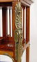 17: FRENCH REVOLVING MARBLE TOP ORMOLU BOOK CASE - 2
