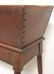 9: 19TH C PINE DOUGH BOX WORK TABLE - 4