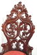 3: ROCOCO CARVED MAHOGANY SIDE CHAIR - 2
