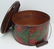 10: PENNSYLVANIA DUTCH PAINT DECORATED CHEESE BOX - 2