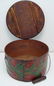 10: PENNSYLVANIA DUTCH PAINT DECORATED CHEESE BOX - 3