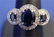 1153: 4.5ctw SAPPHIRE & DIAMOND RING 14K SZ7.25 6.6GR N - 2