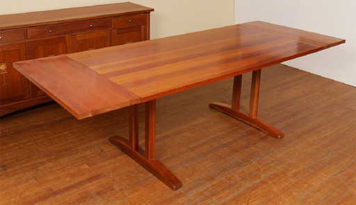 stickley cherry trestle dining