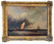 19th C. DUTCH SCHOOL PAINTING FISHING BOATS - 2