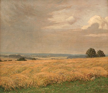 IMPORTANT RUDOLF SIECK LANDSCAPE PAINTING