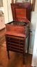 MAHOGANY REGINAPHONE MUSIC BOX AND STAND - 2