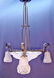 1189: FRENCH COMPIEGNE DEGUE ART DECO CHANDELIER
