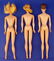 1499: LOT EARLY BARBIE DOLLS WITH CLOTHES, ACCESSORIES - 6