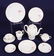 1326: ROSENTHAL ORCHID CHINA 93 Pc Service for 12