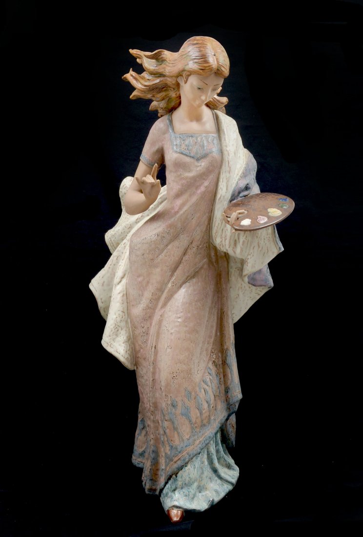 LARGE LLADRO "PORTRAIT" FIGURINE