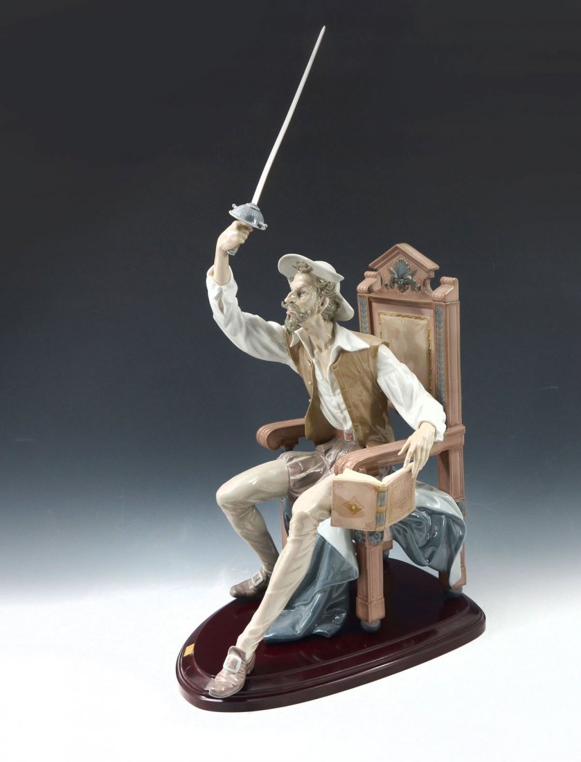 LLADRO "I AM DON QUIXOTE" FIGURINE