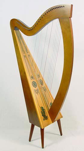 Lyon Healy Lever Folk Harp Barely Used