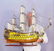 311: LARGE MODEL OF SPANISH GALLEON SAILING SHIP