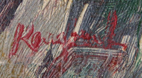 KOEMPOEL INDONESIAN MARKET PAINTING - 2