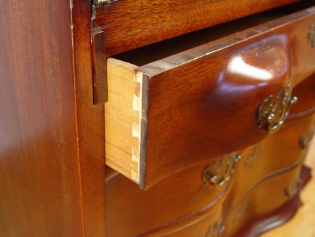 MADDOX MAHOGANY BOOKCASE SECRETARY - 5
