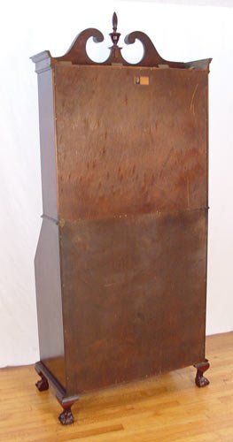 MADDOX MAHOGANY BOOKCASE SECRETARY - 7