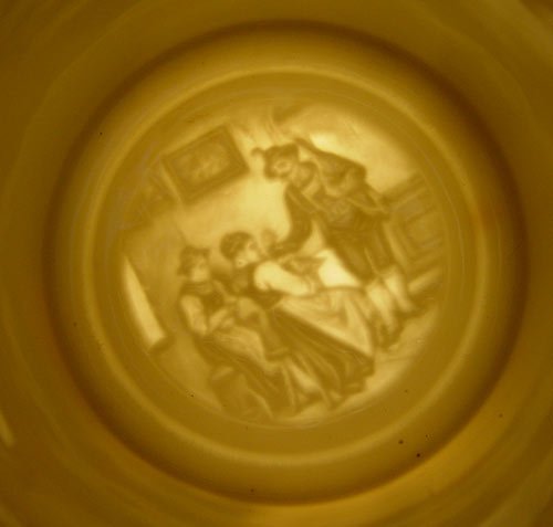 GERMAN REGIMENTAL INFANTRY STEIN LITHOPANE 1902/04 - 4