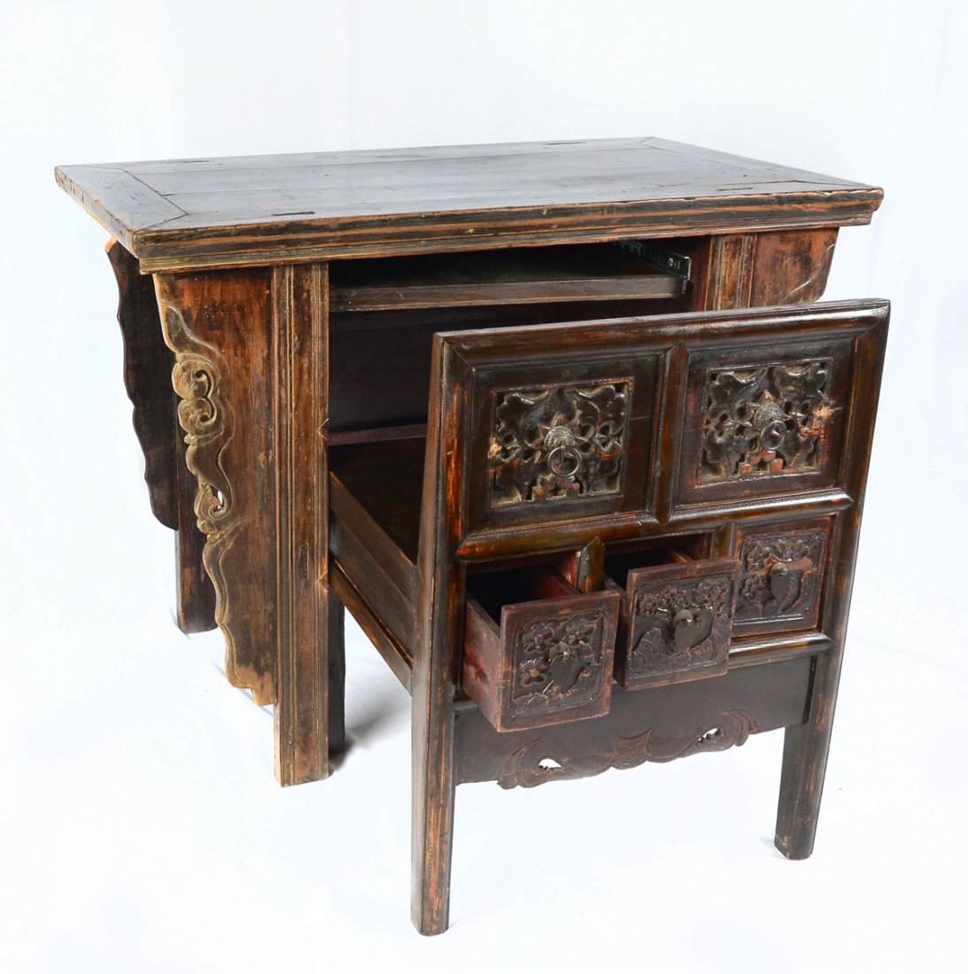 19th C Chinese Desk And Chair