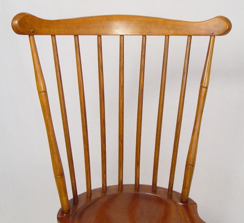 4 WINDSOR STYLE CHAIRS BY STICKLEY - 3