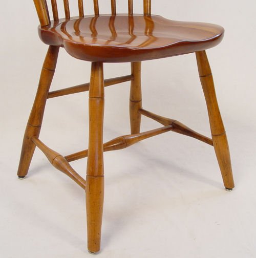 4 WINDSOR STYLE CHAIRS BY STICKLEY - 4