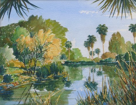 J.H. EUSTON ENCANTO PARK PAINTING