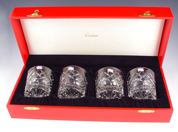 CARTIER TUMBLER SET IN ORIGINAL BOX