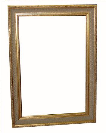 DEEP DISH GILT FRAMED MIRROR