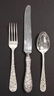 106: 77 pc STIEFF ROSE STERLING FLATWARE FOR 8 - 2