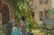 EMMETT FRITZ PAINTING "CHANGING THE NEWS, ST. AUGUSTINE - 4