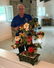 LARGE CARVED CHINESE JADE & HARD STONE TREE