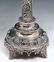 PAIR .900 FINE SILVER VICTORIAN CANDLESTICKS - 4