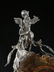 MASSIVE .900 FINE SILVER FIGURAL CENTER BOWL - 3