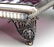 MARY GREGORY AMETHYST TRAY - 4