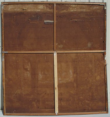 STAGE BACKDROP 18TH? CENTURY PAINTING - 3