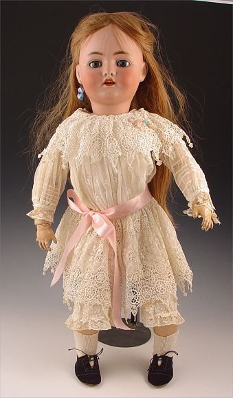 25'' S & C SIMON & HALBIG BISQUE HEAD DOLL
