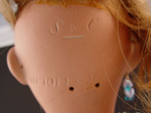 25'' S & C SIMON & HALBIG BISQUE HEAD DOLL - 4
