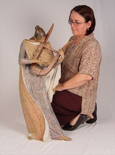 LLADRO LYRIC MUSE 2031 45.5'' TALL 360 of 400