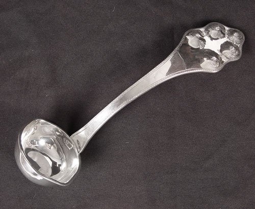 ORTEGA MEXICAN STERLING PUNCH BOWL TRAY CUPS LADL - 7