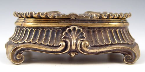 TIFFANY & CO SHELL FORM STERLING INKWELL - 3
