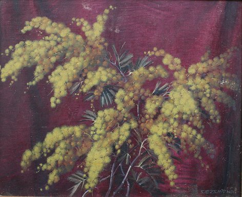 EJSMOND POLISH FLORAL PAINTING