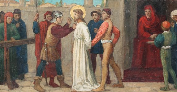 ARTS/CRAFTS STATIONS OF THE CROSS PAINTINGS - 2