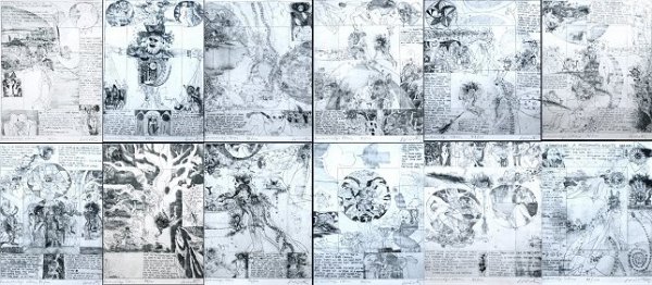 12 WURTZ SHAKESPEARE ETCHINGS HUNGARIAN