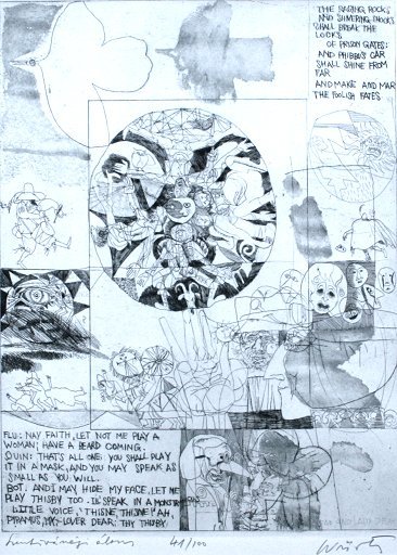 12 WURTZ SHAKESPEARE ETCHINGS HUNGARIAN - 4