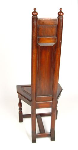 SET OF 4 KITTINGER GOTHIC REVIVAL CHAIRS - 5