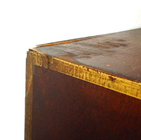 EARLY 20TH C PAINT DECORATED CHEST ON STAND - 7