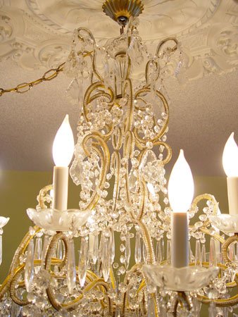 12 LIGHT MARIA THERESA CRYSTAL CHANDELIER - 2